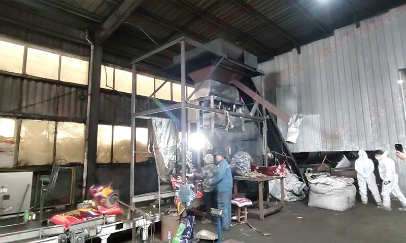 廣西-豬糞粉狀有機(jī)肥生產(chǎn)線